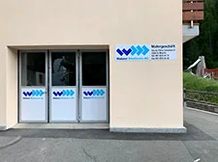 Werkstatt der Malerei Weidmann in St. Moritz